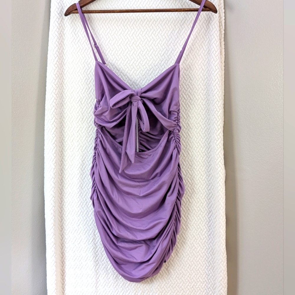 Purple dress